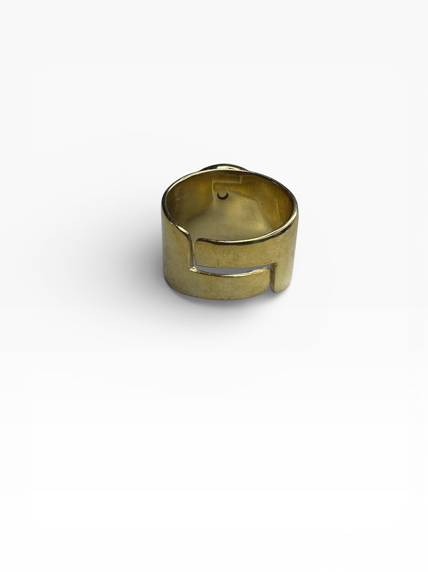Sterling Silver Hematite Woman's Pinky Ring