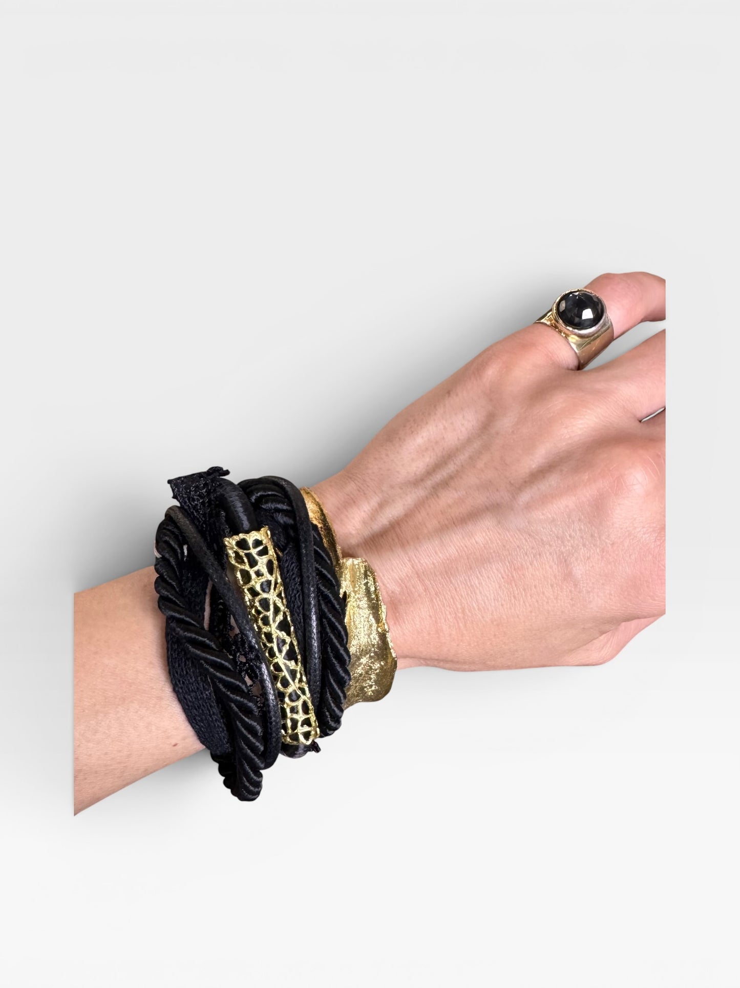 Brass Distressed Cuff