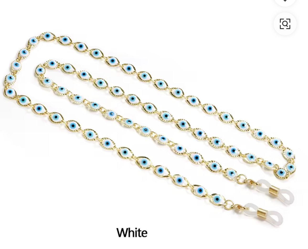 Evil Eye Eyeglass Chain