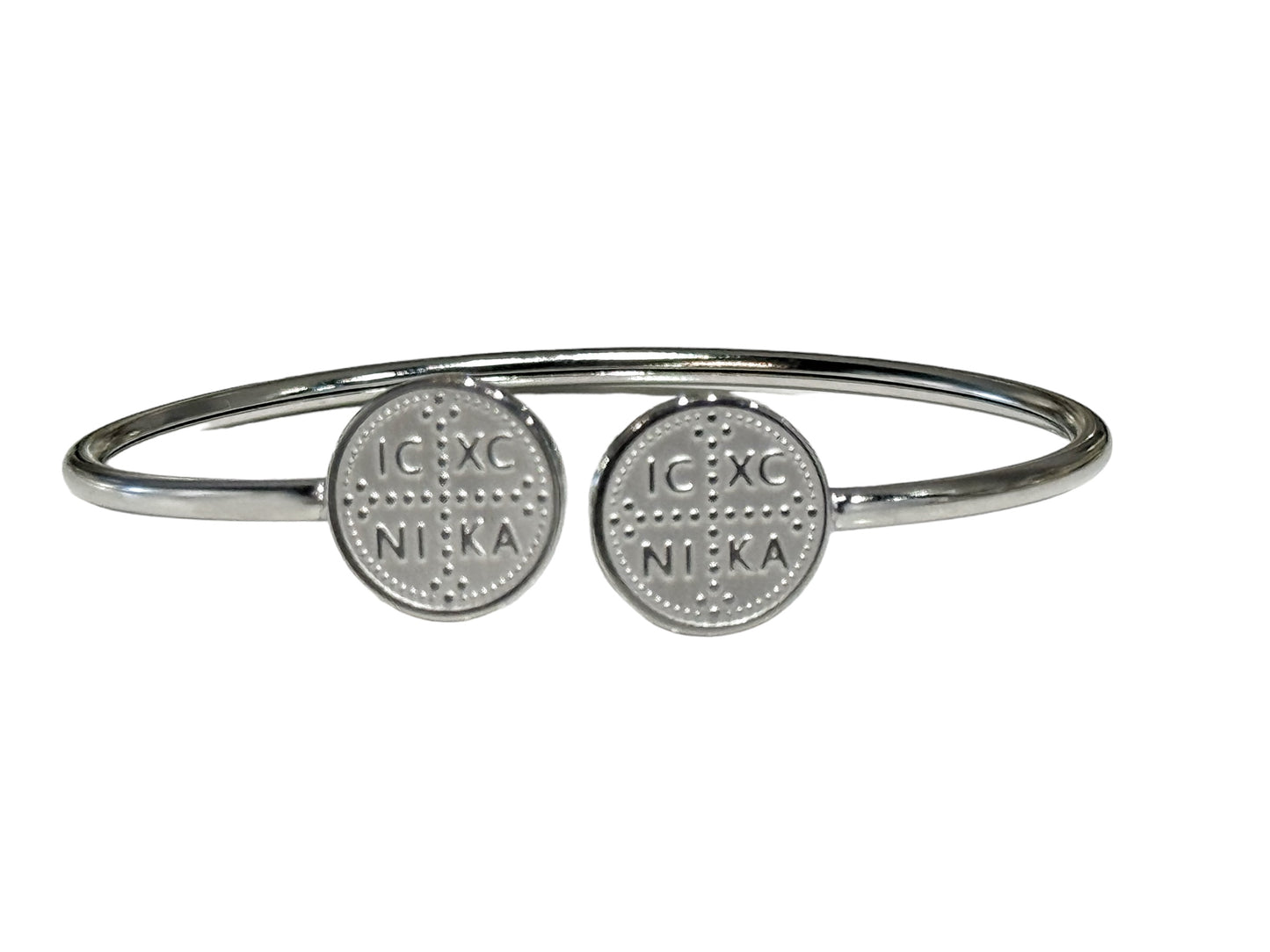 Byzantine Style Bangle Bracelet