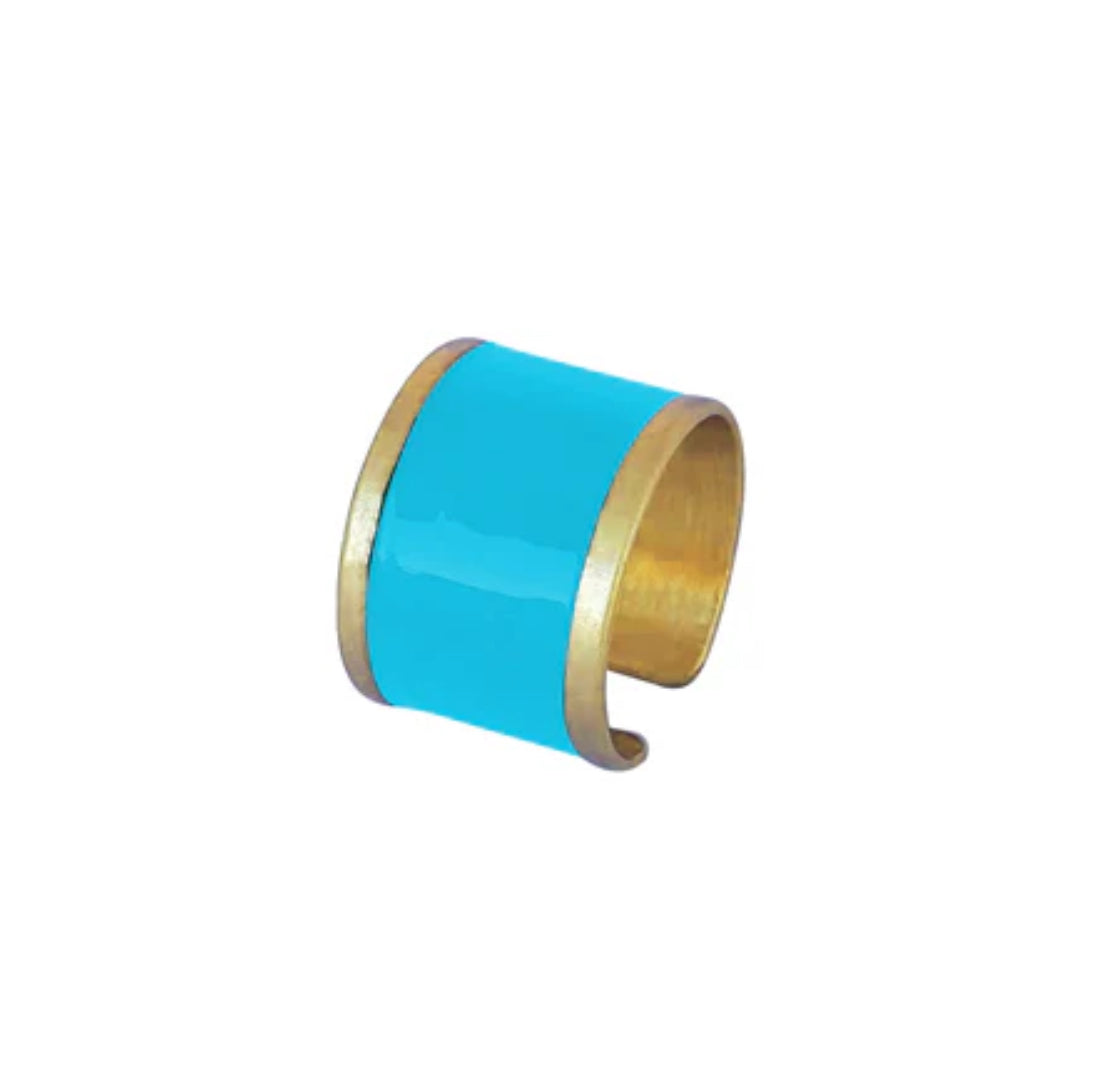 Turquoise Art Ring