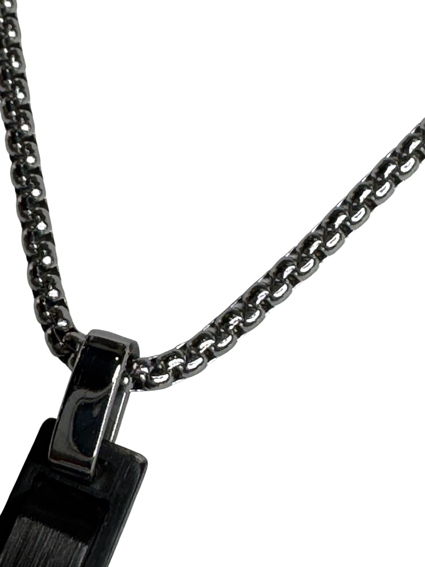 Stainless Steel Oxidized Cross