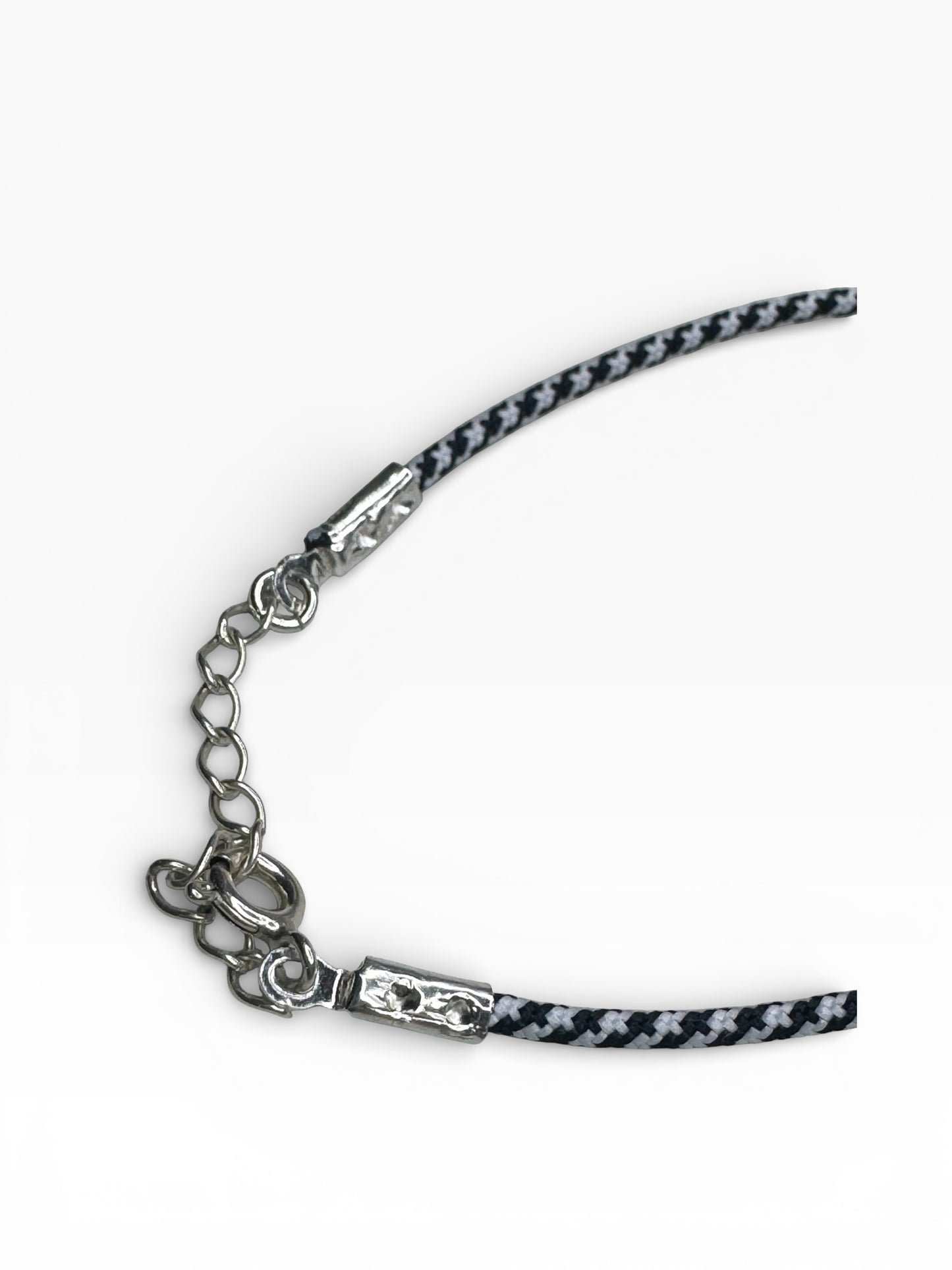 Evil Eye Enamel Sterling Silver Bracelet