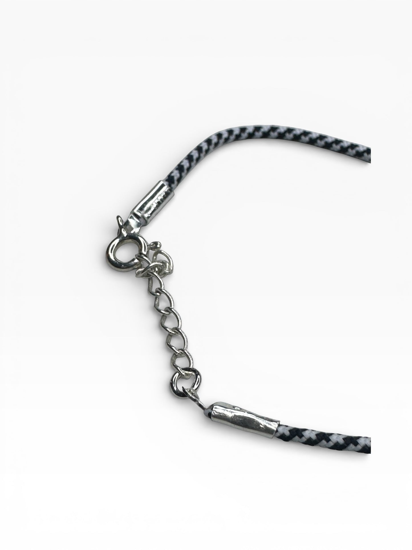 Evil Eye Enamel Sterling Silver Bracelet