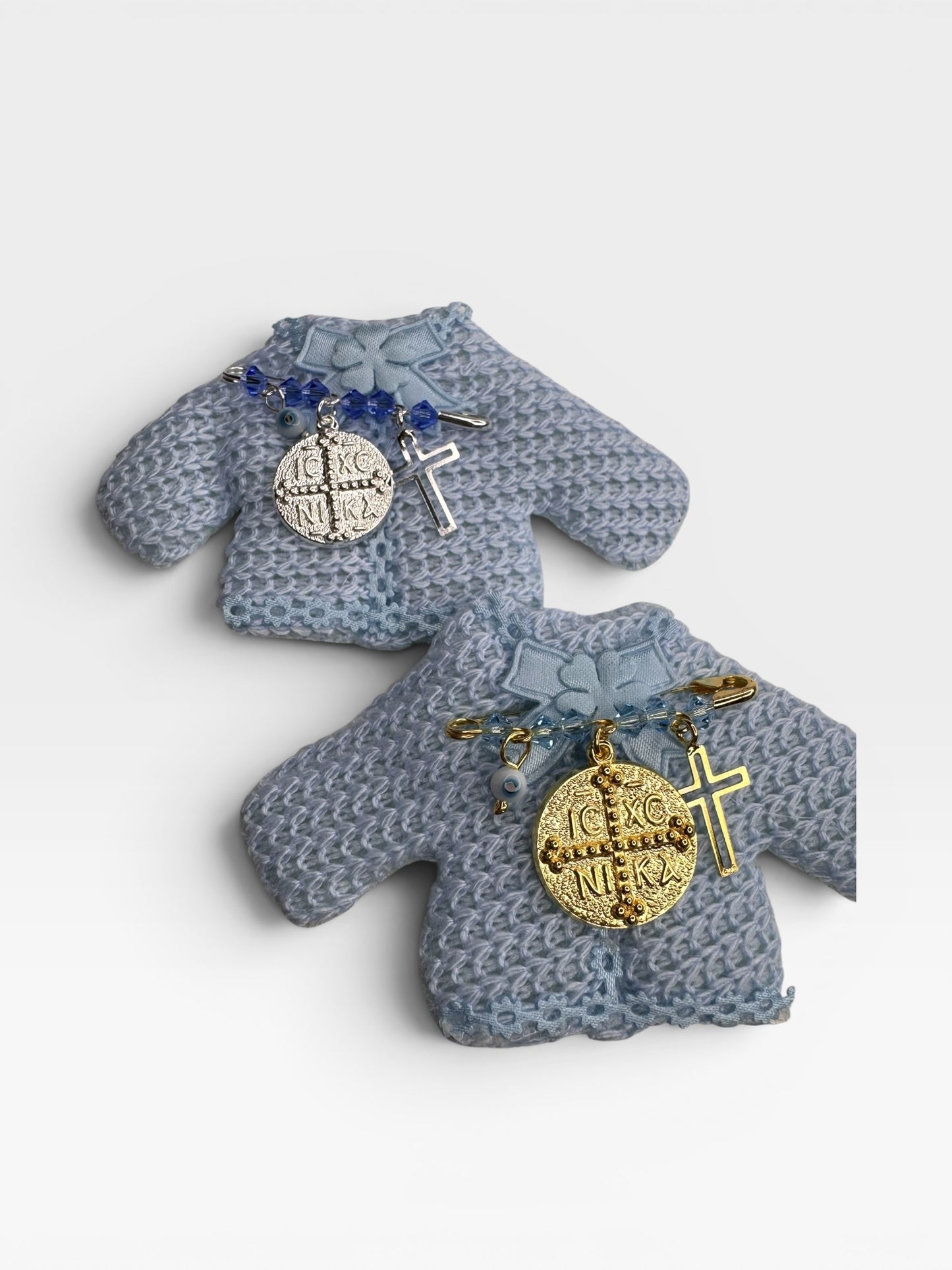 Baby Boy Filahto Greek Orthodox Good Luck Pin