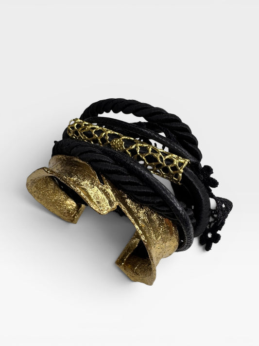 Brass Distressed Cuff