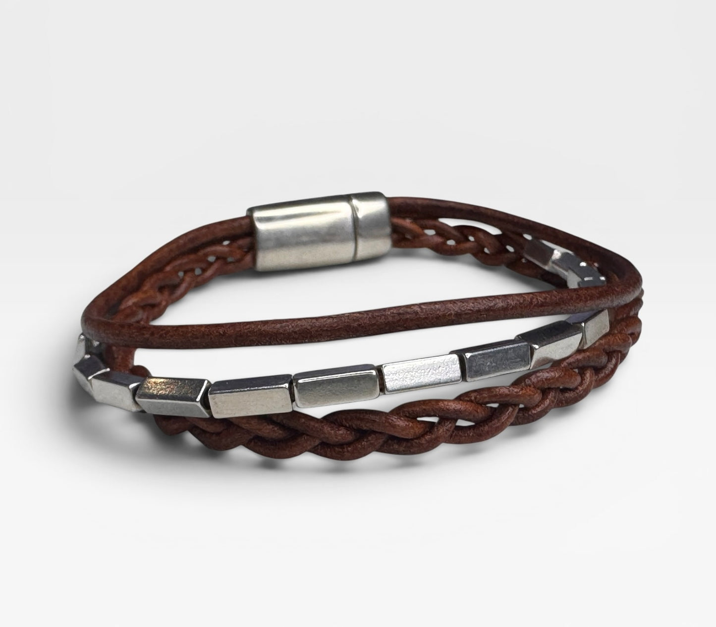 Braided Leather Bracelet