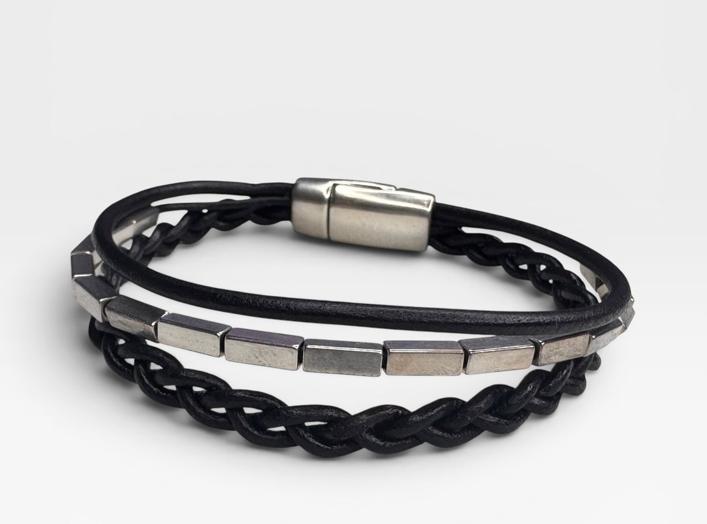 Braided Leather Bracelet