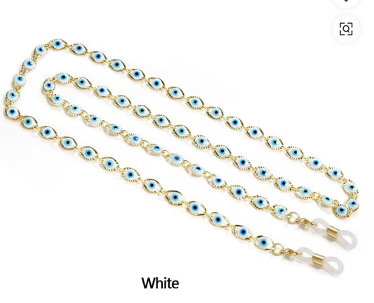 Evil Eye Eyeglass Chain