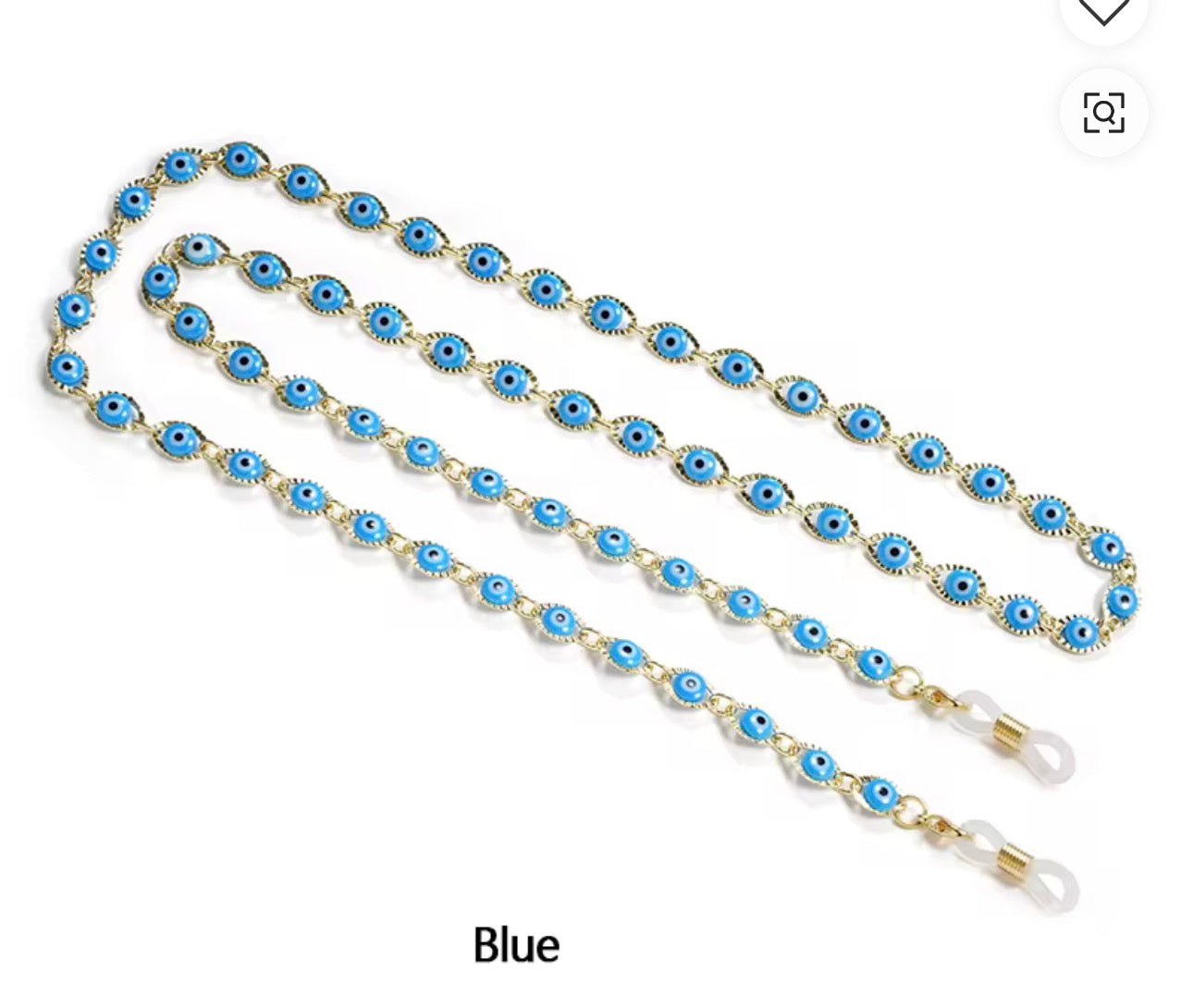 Evil Eye Eyeglass Chain