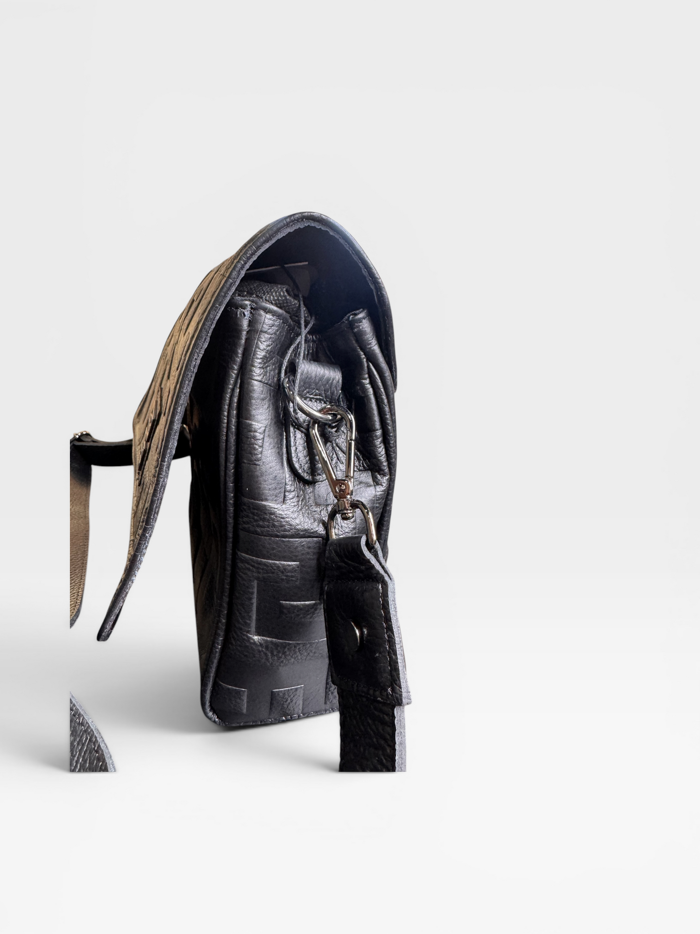 Ismini Embossed Leathers Bag