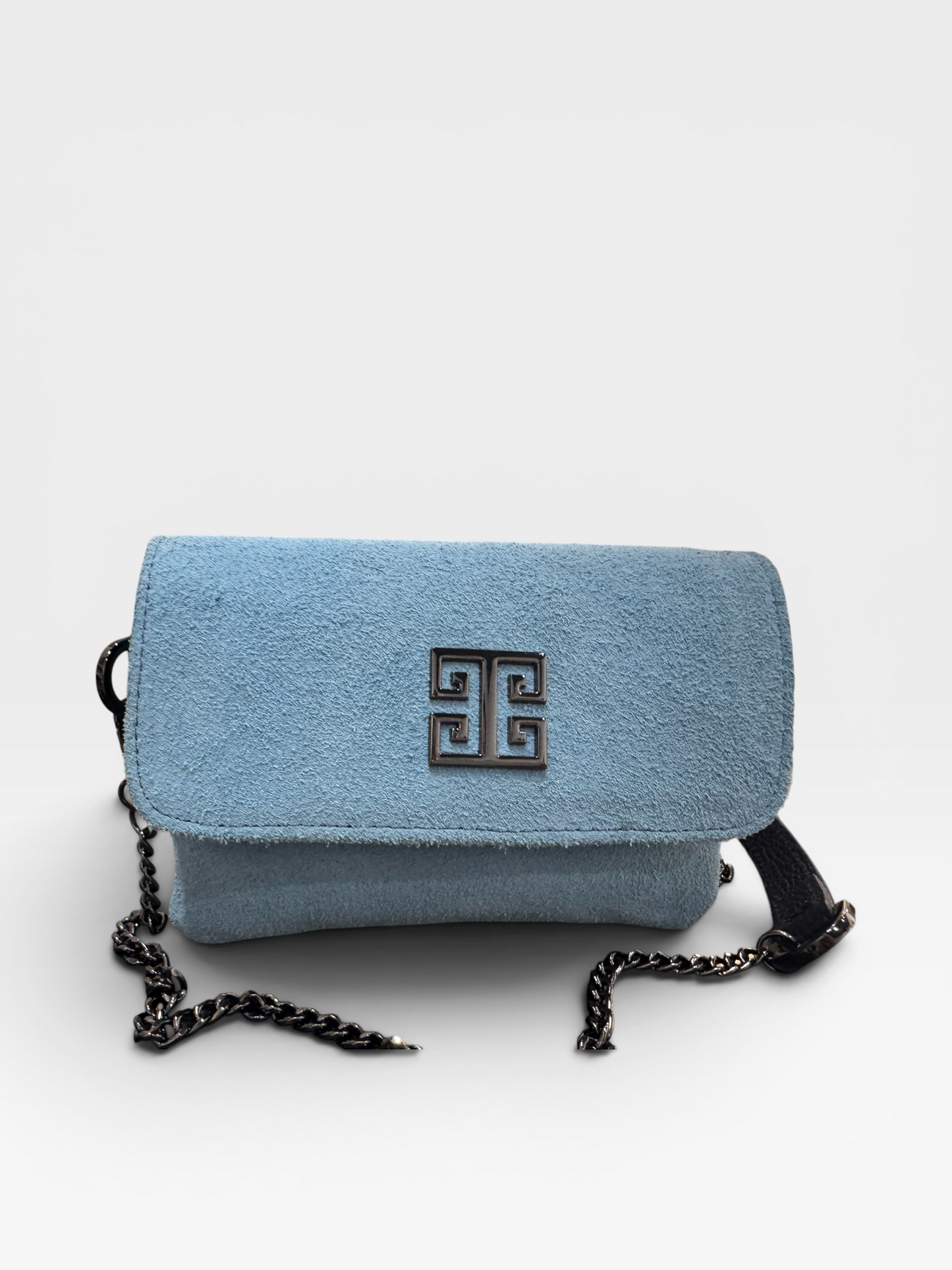 Antiparos Mini Blue Suede