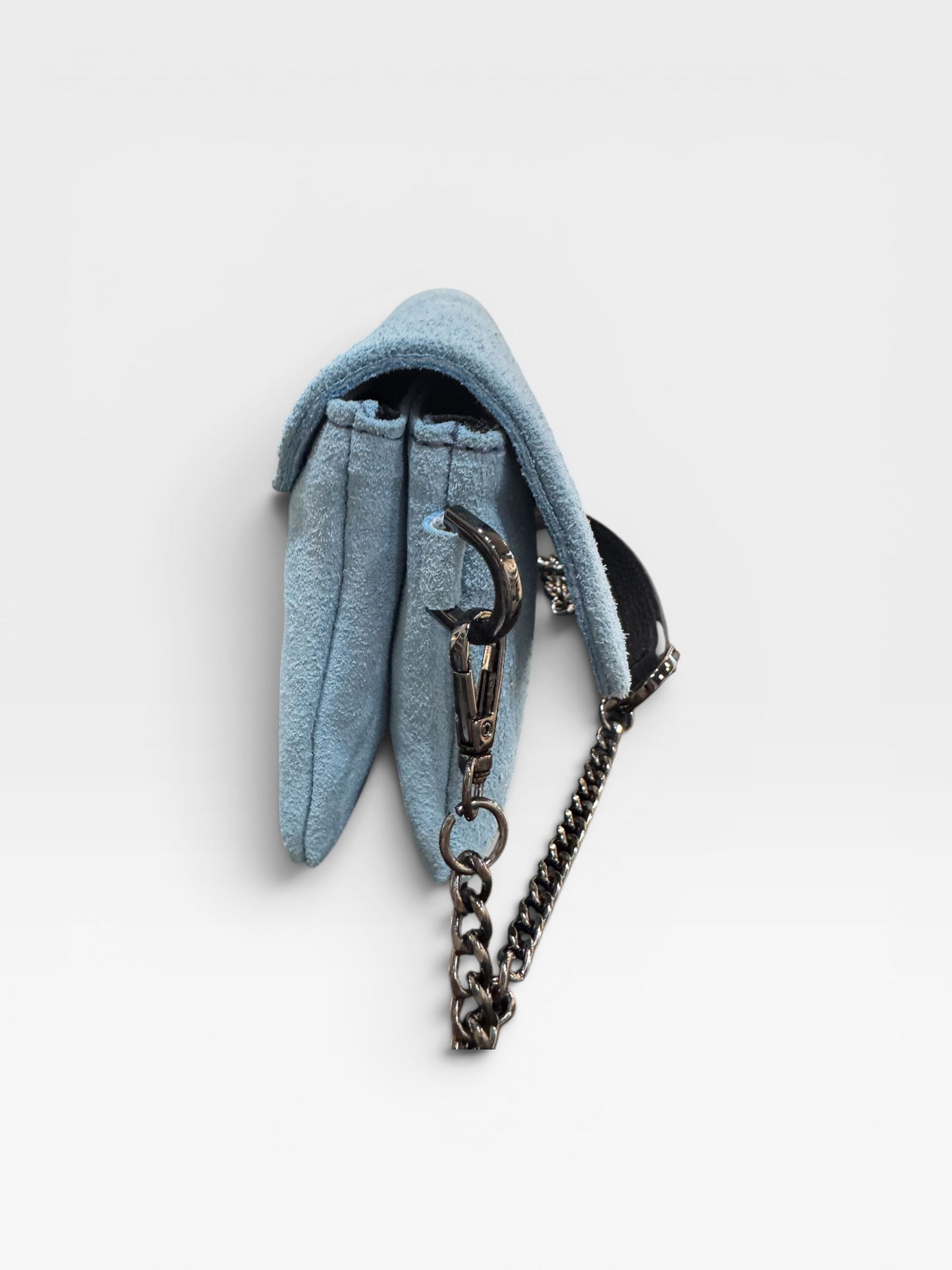 Antiparos Mini Blue Suede