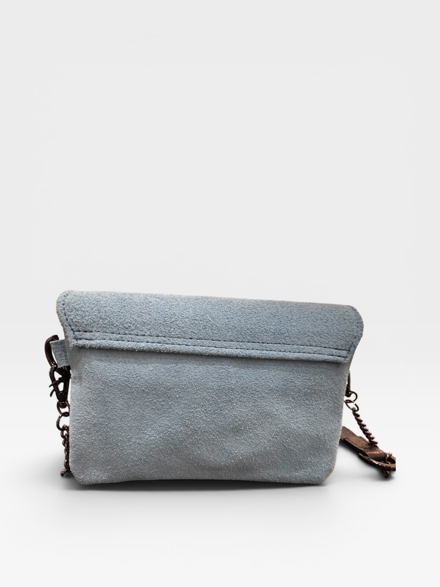 Antiparos Mini Blue Suede