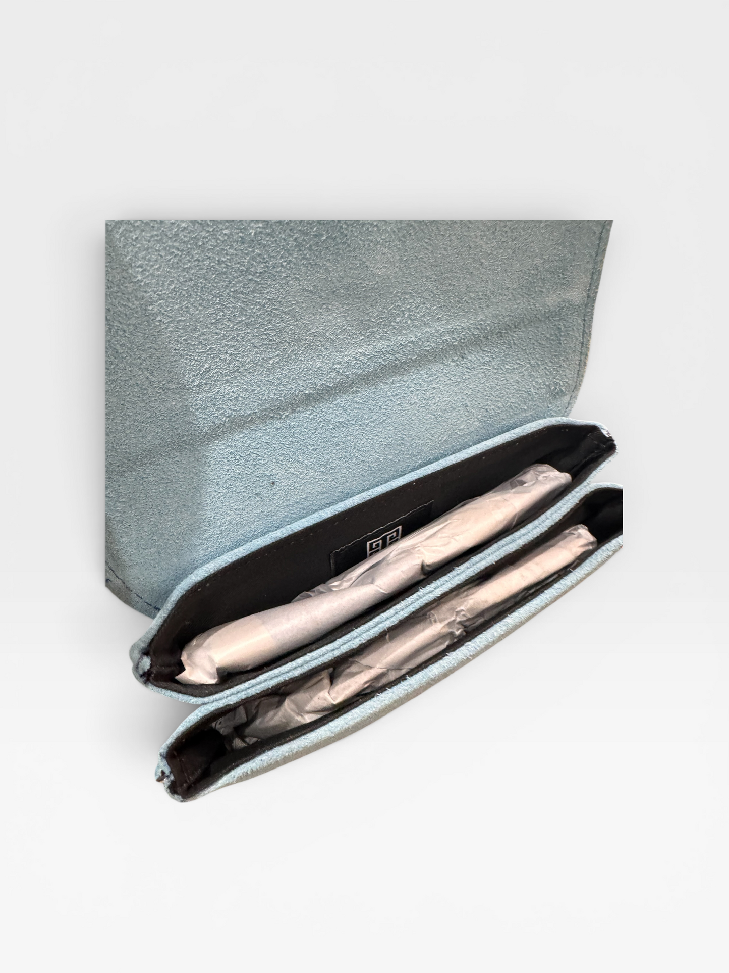 Antiparos Mini Blue Suede