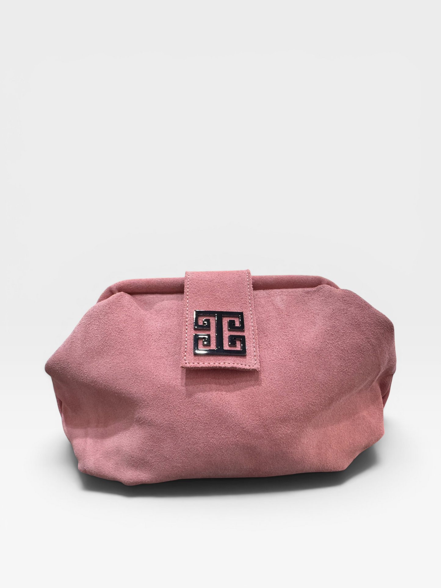 Niovi Pink Suede Bag