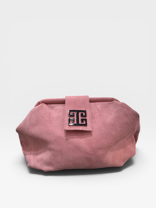 Niovi Pink Suede Bag