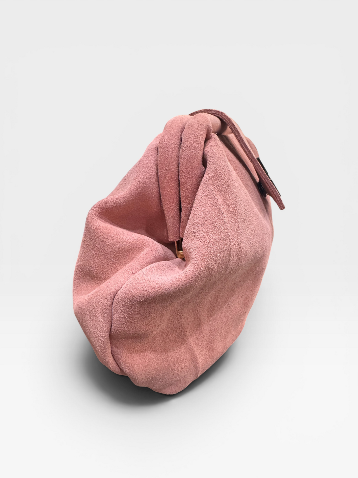 Niovi Pink Suede Bag