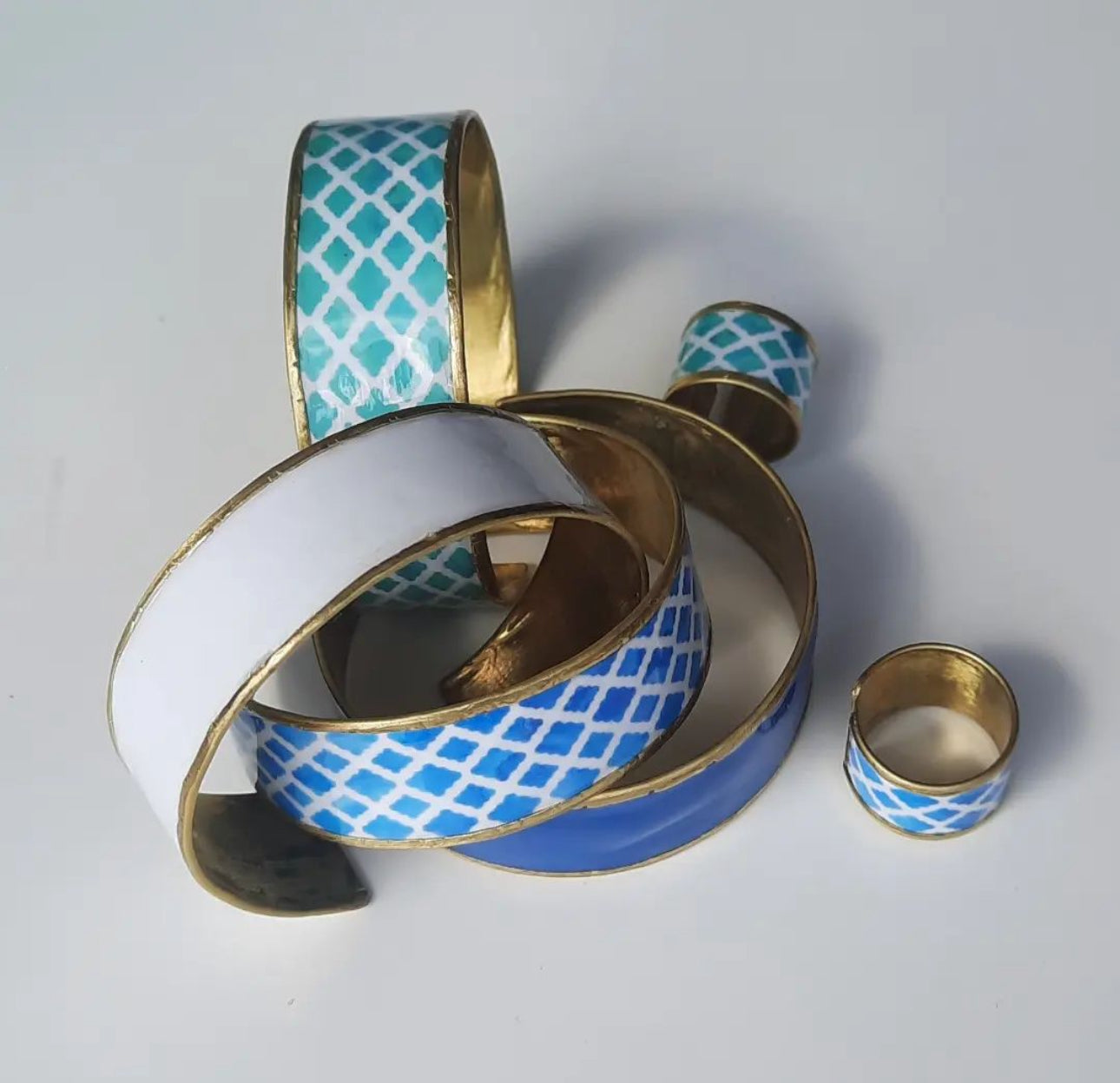 Pebbles Brass Cuff