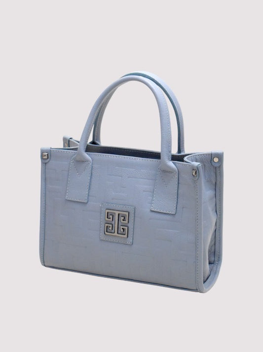 Akti Small Embossed Leather