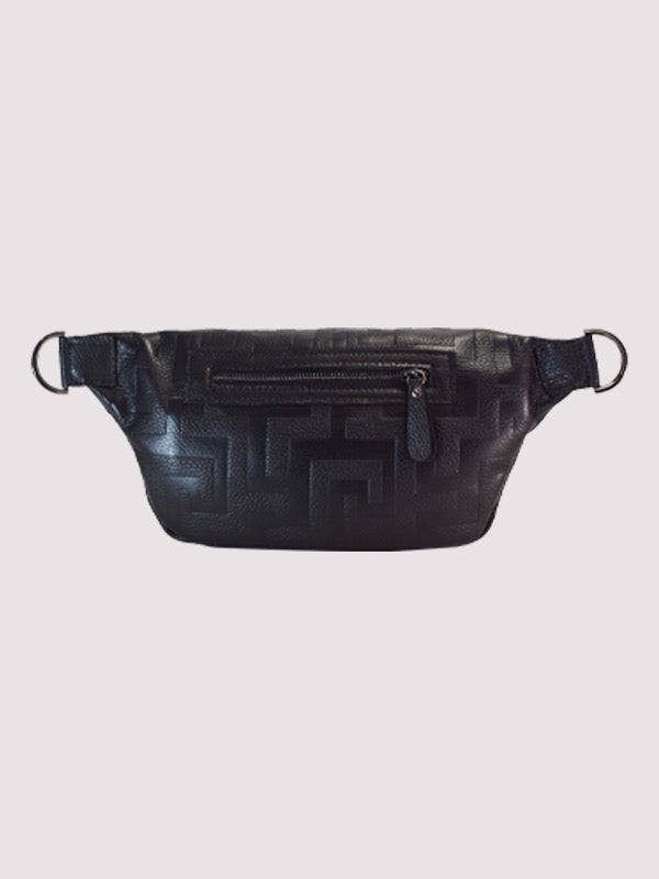 Doris Embossed Leather Cross Body