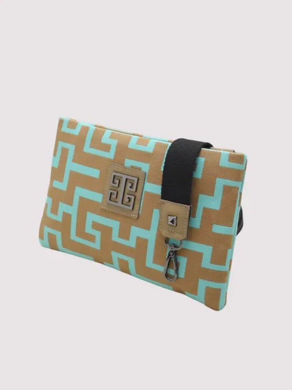 Lina Classic Tan Teal