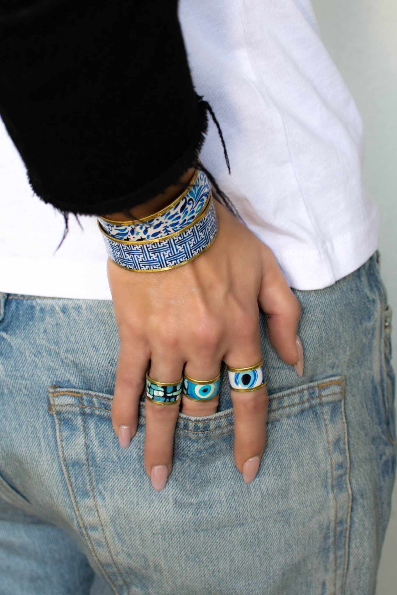 Labyrinth Small Cuff Bracelet