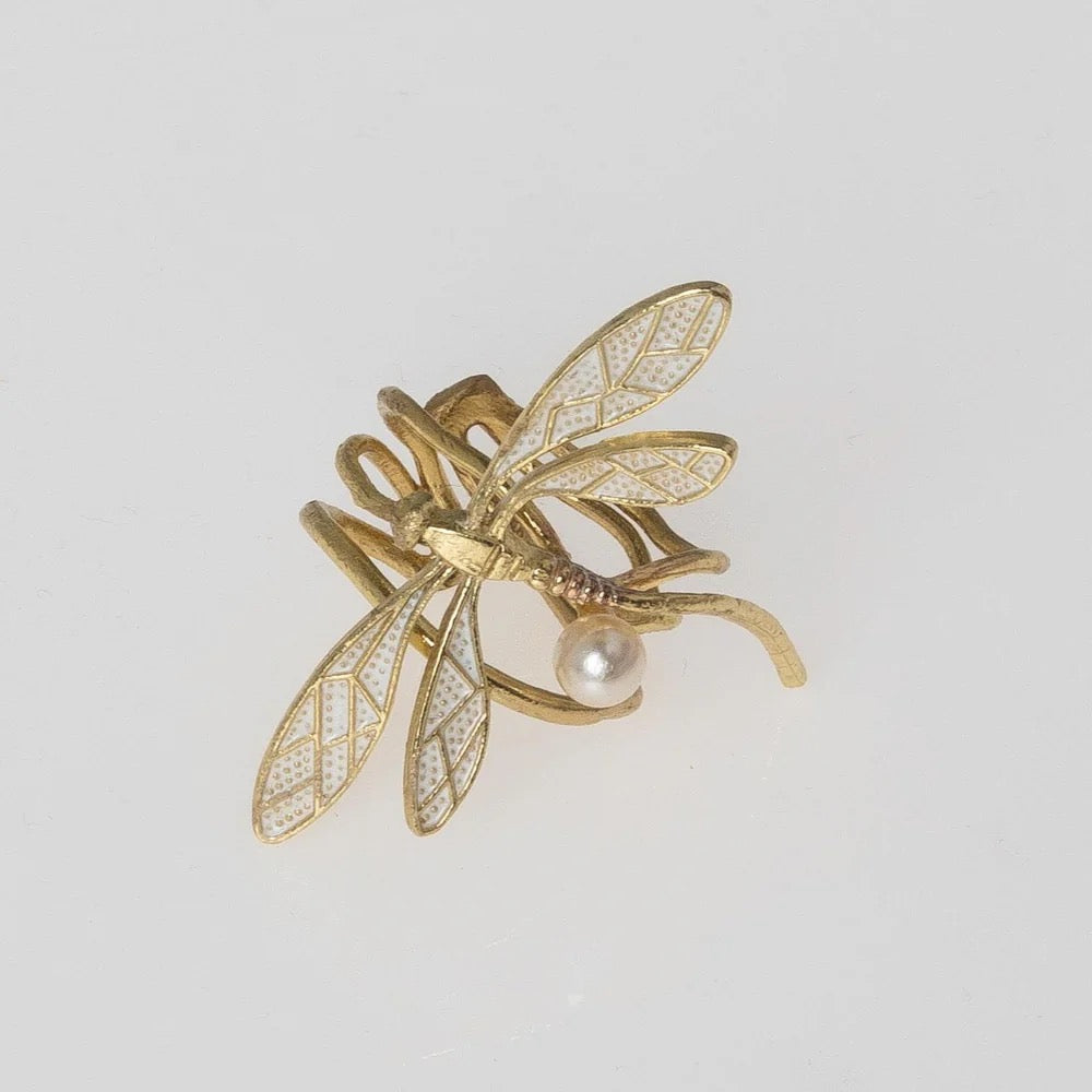 Dragonfly Brass Ring