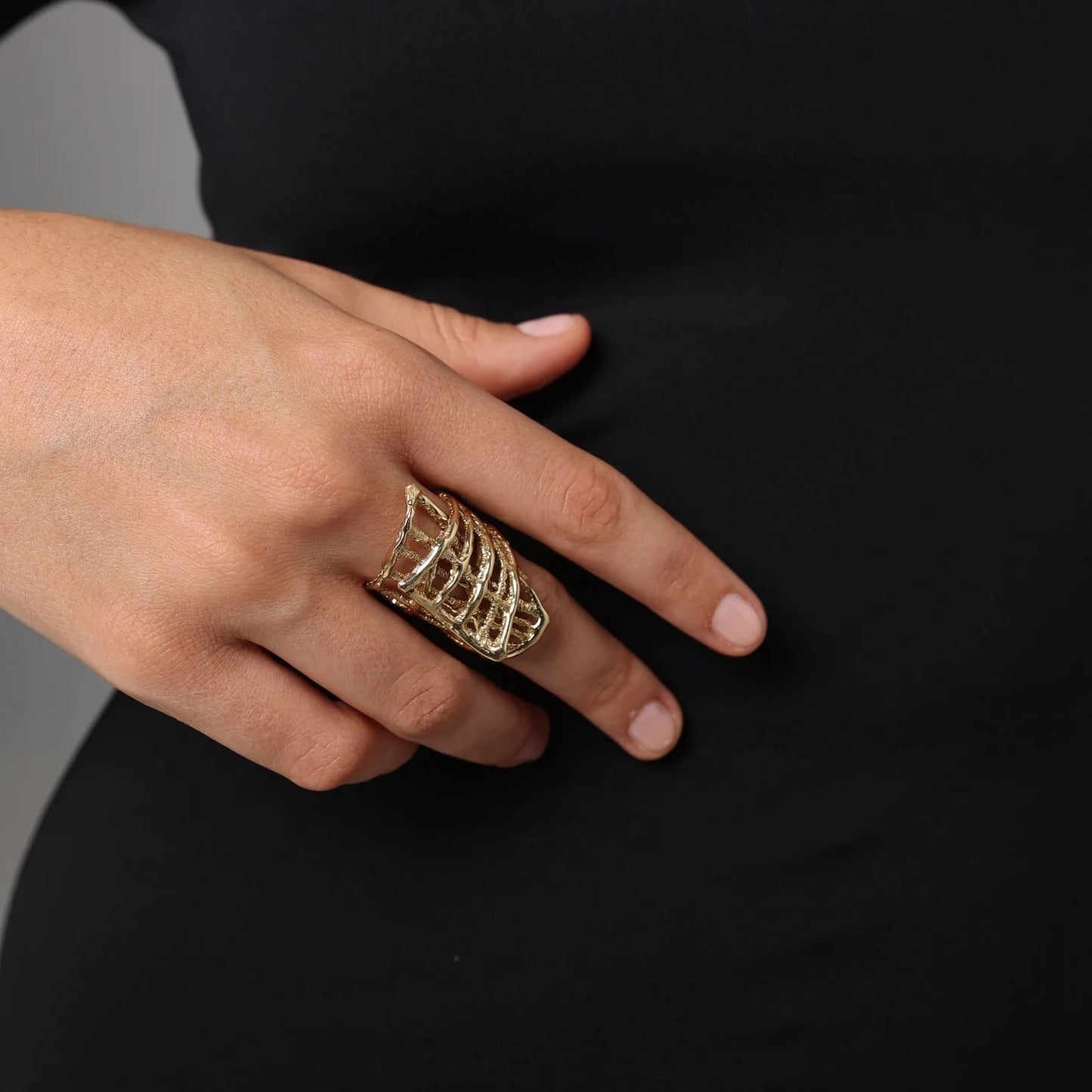 Brass Vine Ring
