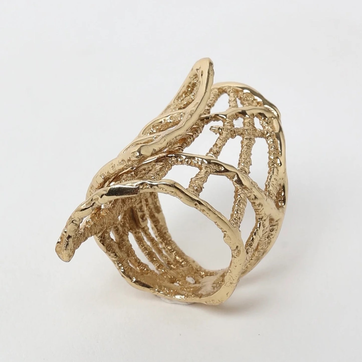 Brass Vine Ring