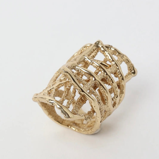 Brass Vine Ring
