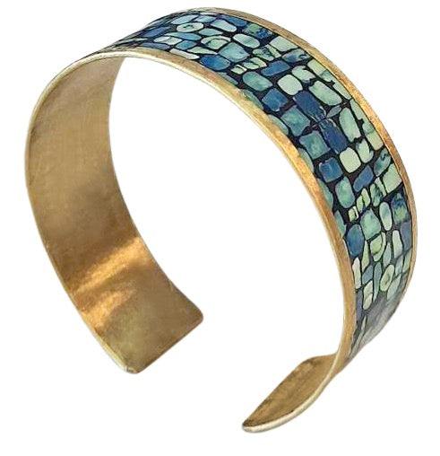 Pebbles Brass Cuff