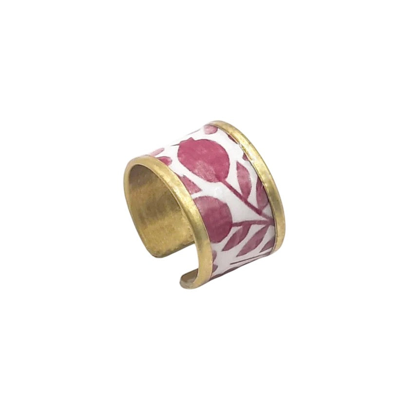 Pomegranate Brass Ring