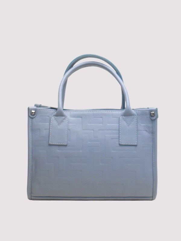 Akti Small Embossed Leather