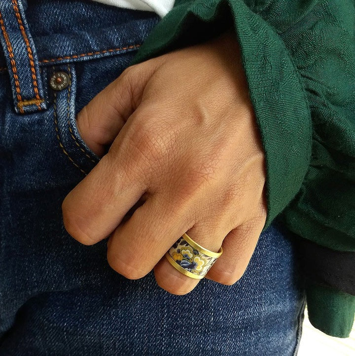 Vintage Garden Art Ring