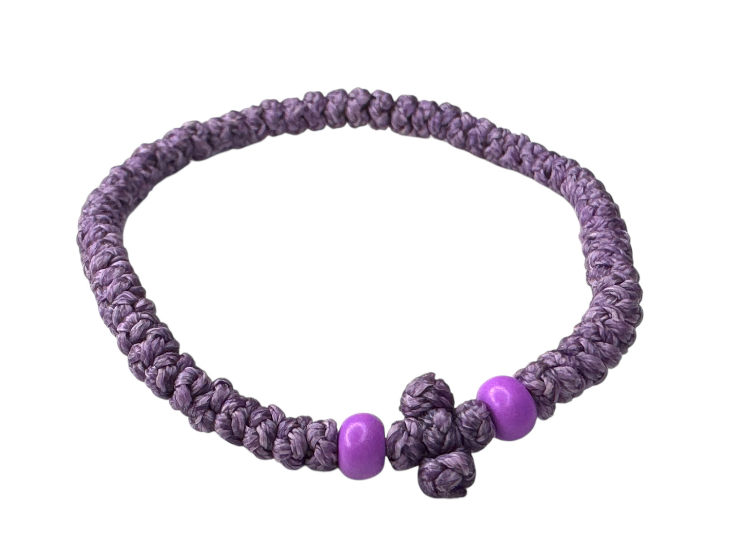 Greek Orthodox Prayer Rope Komboskini Lilac