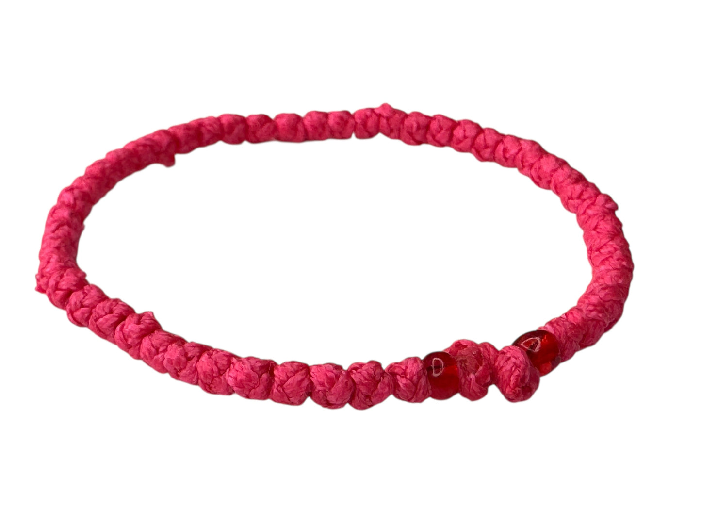 Greek Orthodox Prayer Rope Komboskini Hot Pink