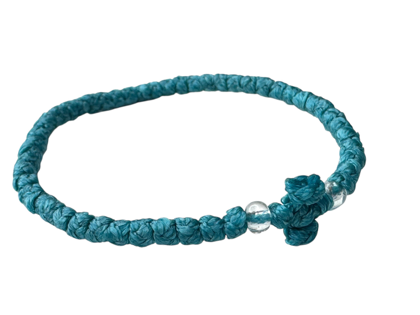 Greek Orthodox Komboskini Prayer Rope Turquoise
