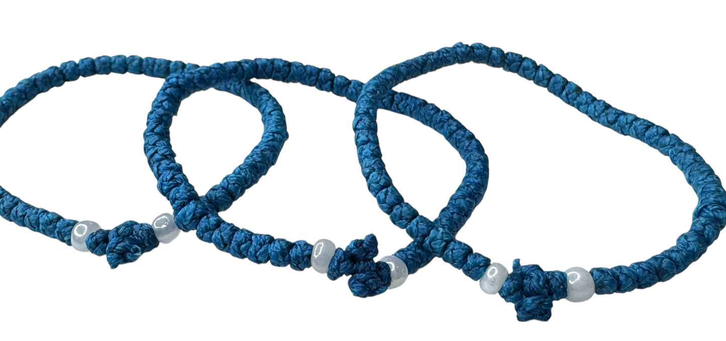 Greek Orthodox Prayer Rope Komboskini Teal
