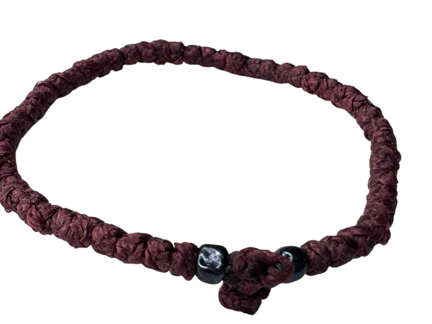 Greek Prayer Rope Komboskini Dark Burgundy