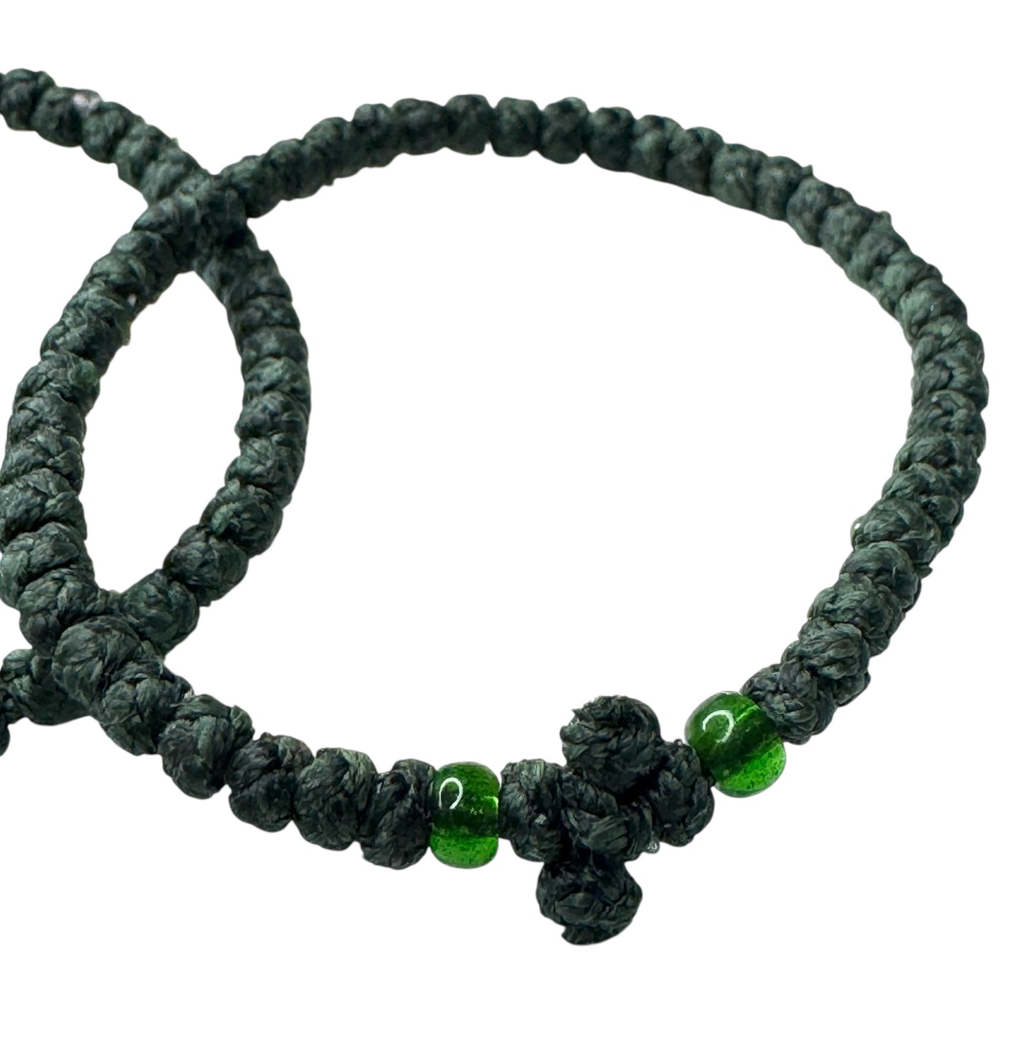 Greek Prayer Rope Komboskini Hunter Green