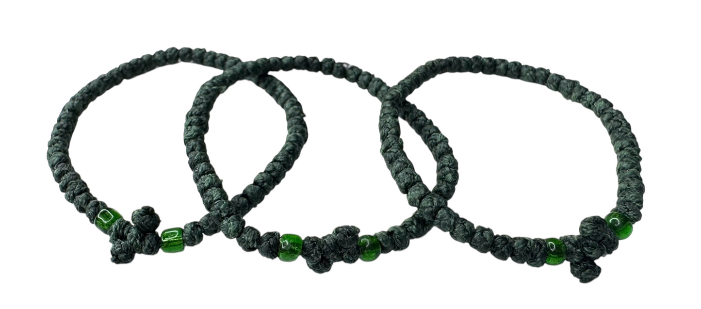 Greek Prayer Rope Komboskini Hunter Green