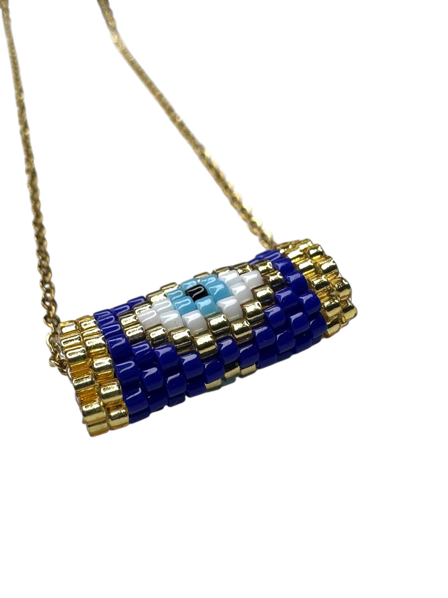 Evil Eye Beaded Necklace