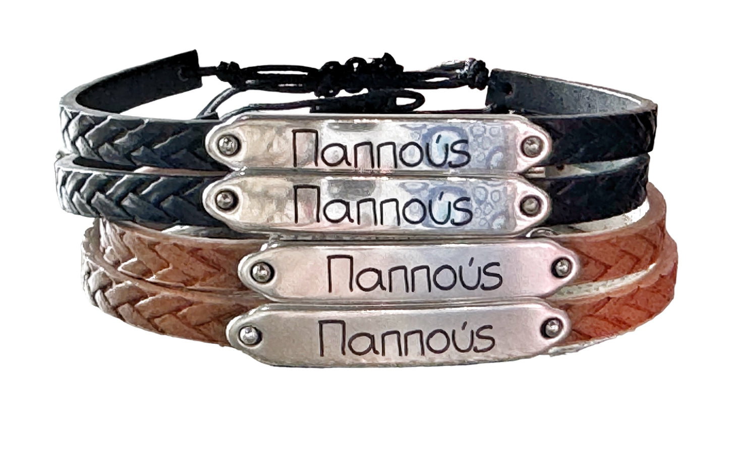 Grandfather Leather Bracelet