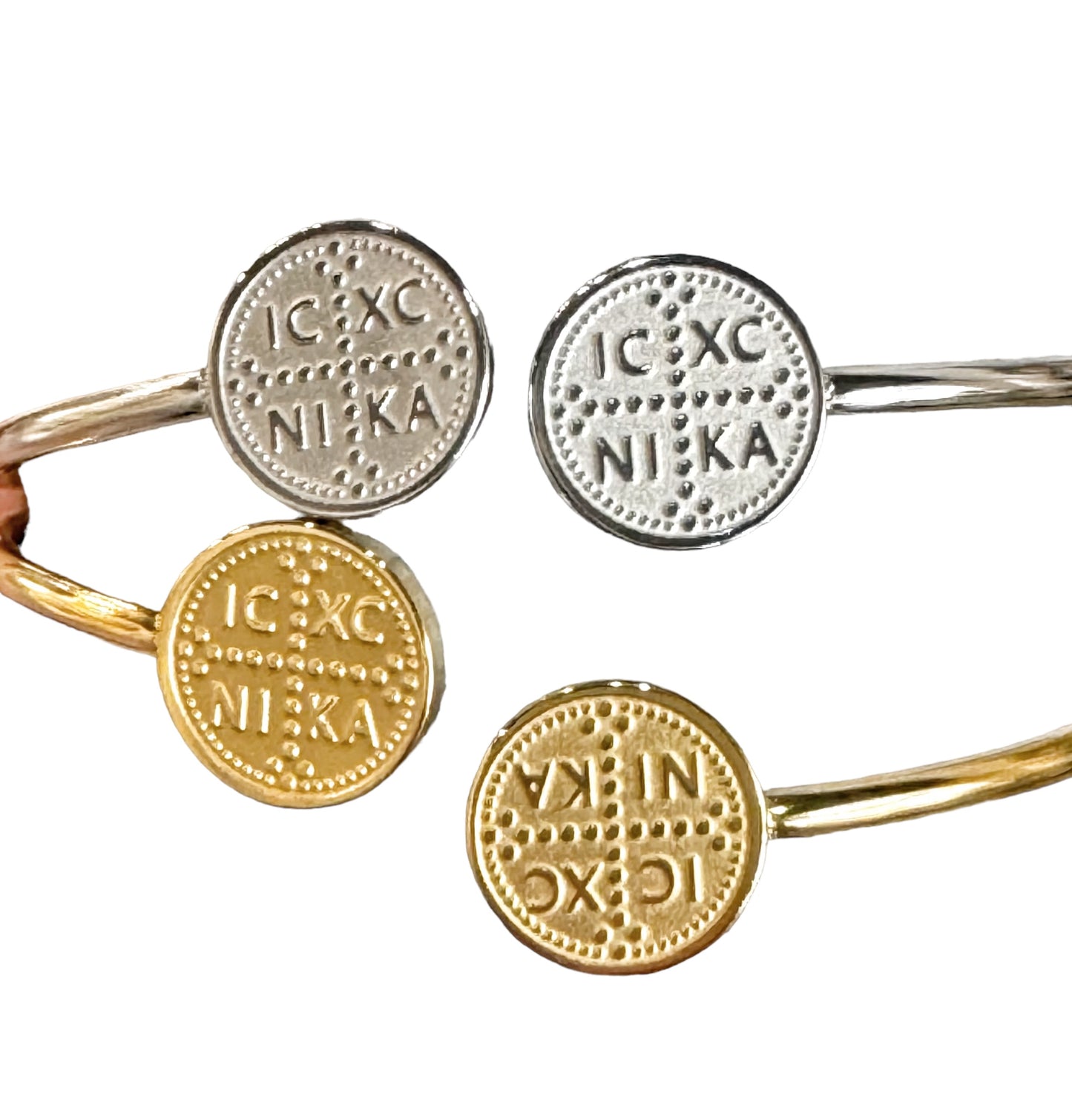Byzantine Style Bangle Bracelet