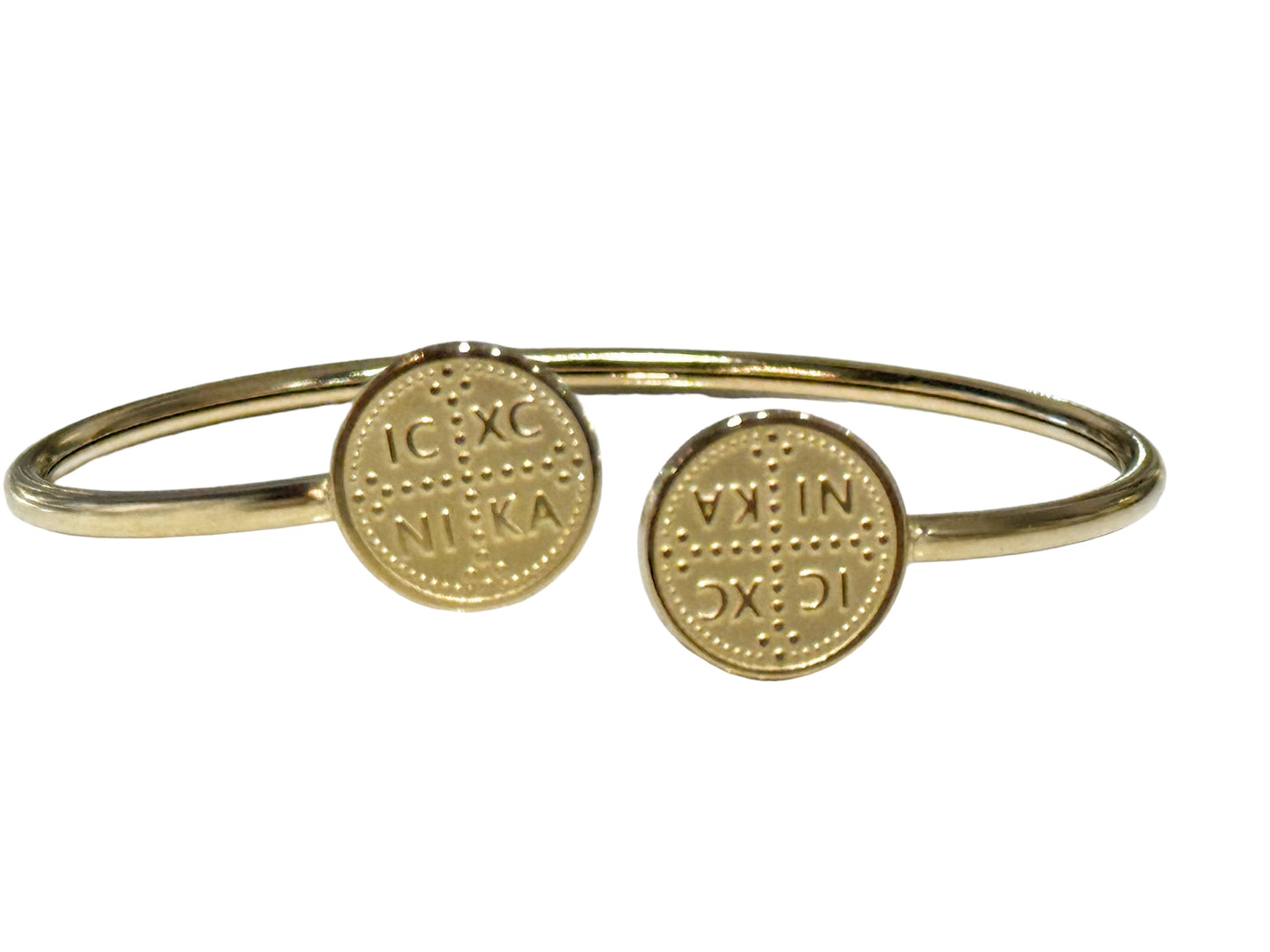 Byzantine Style Bangle Bracelet