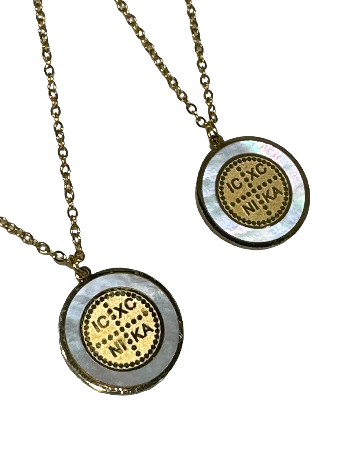 Byzantine Necklace Mother Of Pearl