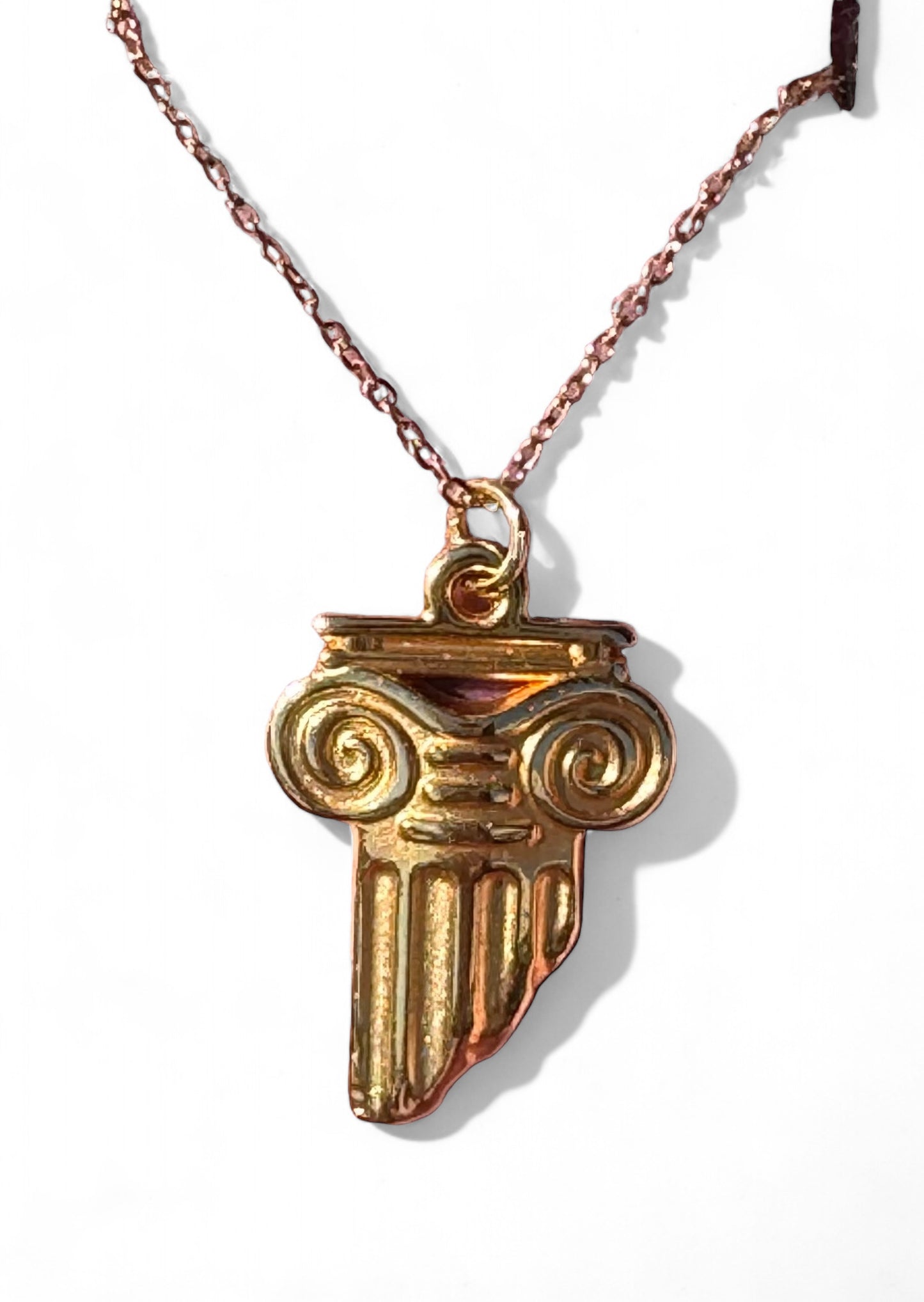Greek Column Necklace