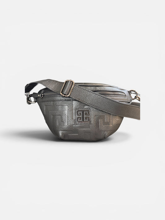 Doris Embossed Leather Cross Body