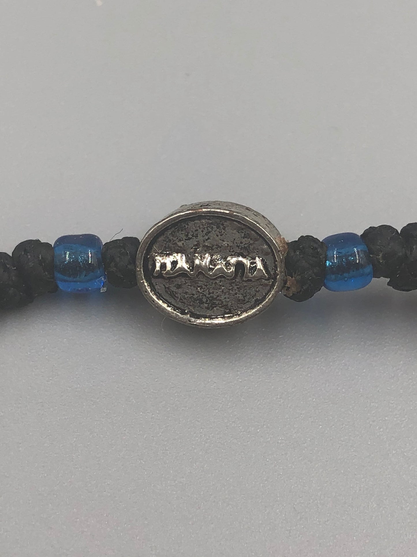 Komboskini Orthodox Prayer rope. Waxed with Virgin Mary